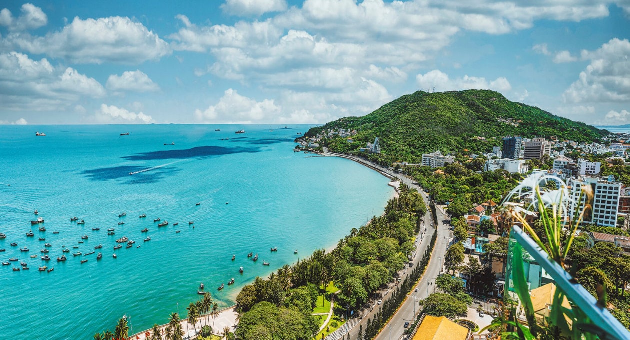 Beautiful beaches in Vung Tau